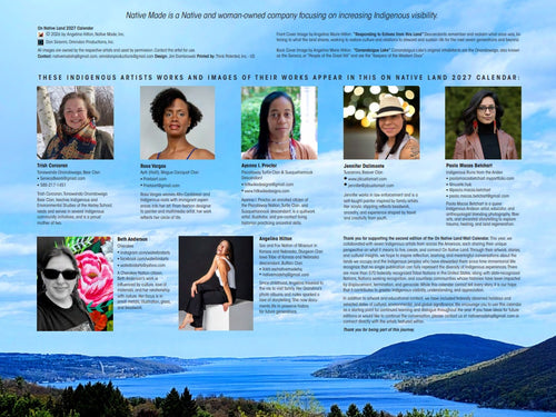 Preorder 2027 "On Native Land" Calendar - Second Edition